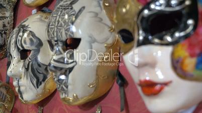 Handmade Venetian carnival masks on sale