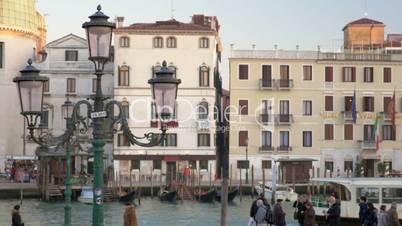 Scenic view of Venice with its canals and old houses