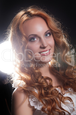 Young Red- Haired Woman Young Red- Haired Woman