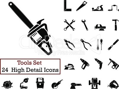 24 Tools Icons