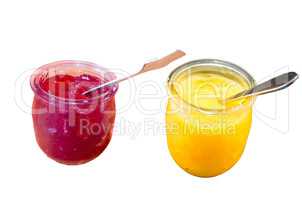 Marmelade und Honig