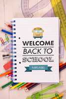 Composite image of back to school