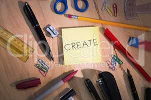 Create against students table with school supplies