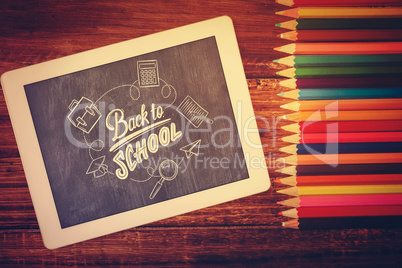 Composite image of back to school Composite image of back to school