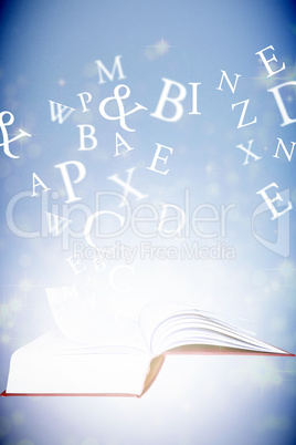 Composite image of letters