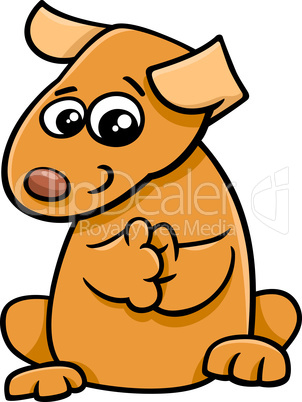 puppy cartoon character