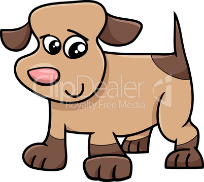 puppy dog cartoon illustration