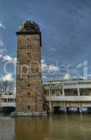 Gothic Water Tower in Prague