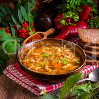 polish beef tripe soup