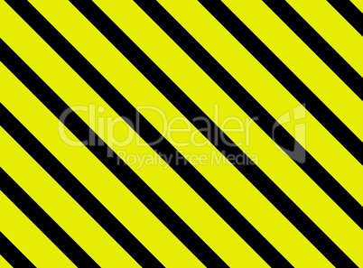 Hintergrund  mit diagonalen gelben und schwarzen Streifen