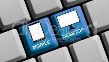 Mobile und Desktop
