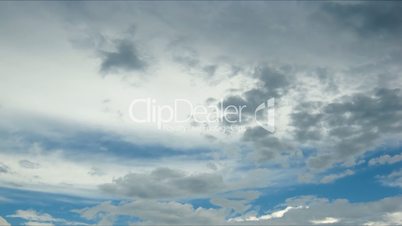 beautiful sky. time lapse