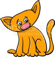 cat or kitten cartoon character