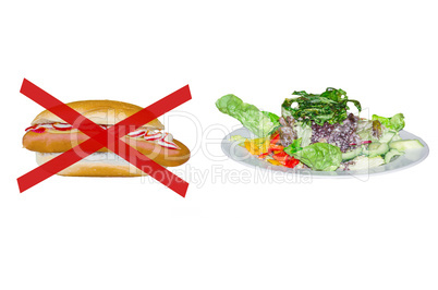 Wurst vs Salat