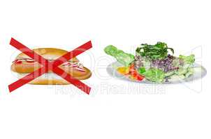 Wurst vs Salat