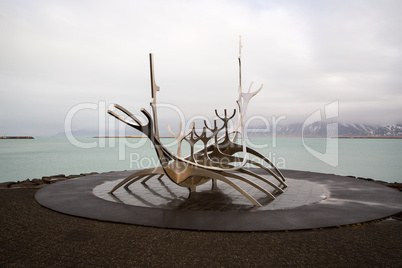 The Sun Voyager in Reykjavik, Iceland