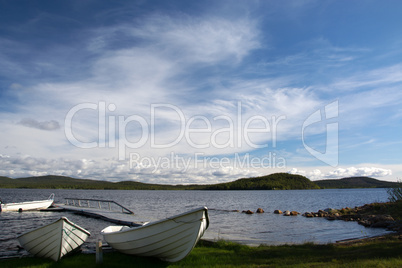 Inarisee, Lappland, Finnland