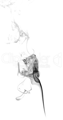 Abstract dark smoke