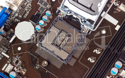 Electronic collection - Empty CPU socket