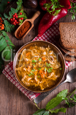 polish beef tripe soup