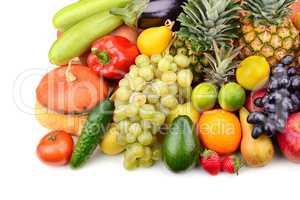 fresh fruits and vegetables