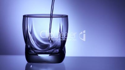 9 Glass Filled With Water In Super Slowmotion 240p