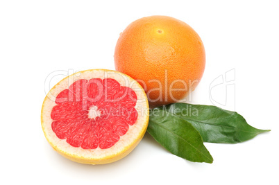 Grapefruit and orange