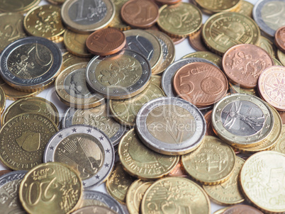 Euro coins