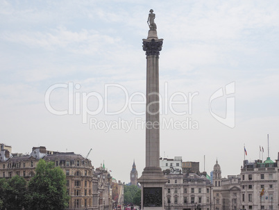 Nelson Column in London