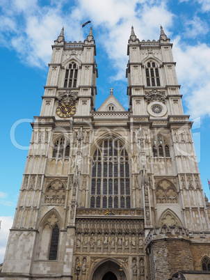 Westminster Abbey in London