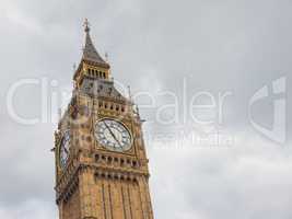 Big Ben in London