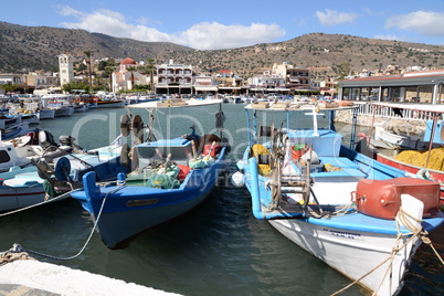 Fischerhafen von Elounda, Kreta