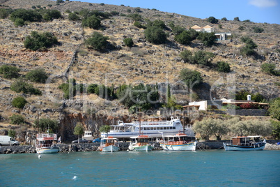Schiffe bei Elounda, Kreta