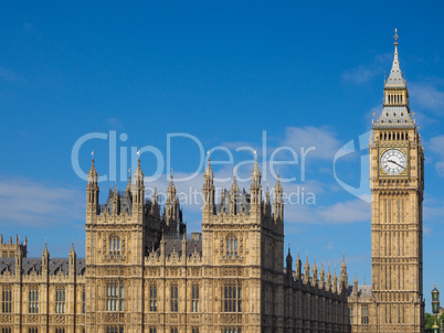 Houses of Parliament in London