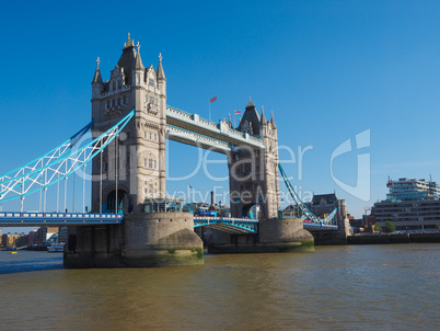 Tower Bridge in London