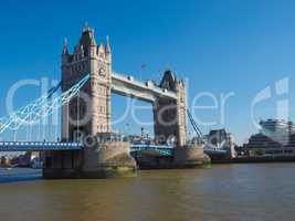 Tower Bridge in London