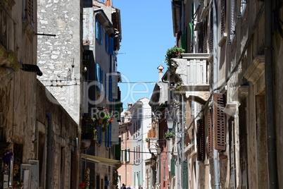 Häuser in Rovinj, Istrien