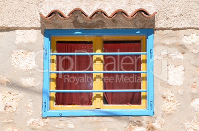 Fenster in Rovinj, Istrien