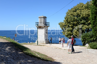 Leuchtturm in Rovinj, Istrien