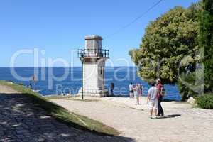 Leuchtturm in Rovinj, Istrien