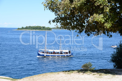 Meer bei Rovinj, Istrien