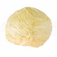 Retro looking Cabbage isolated