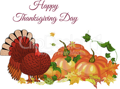 Thanksgiving Day Greeting Card