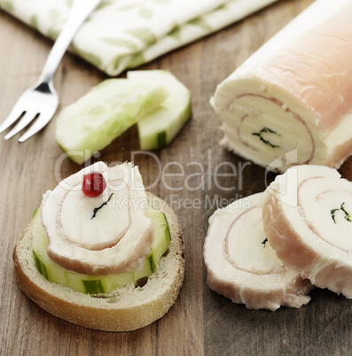 Rolled Mozzarella Cheese