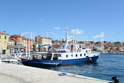 Boote bei Rovinj, Istrien