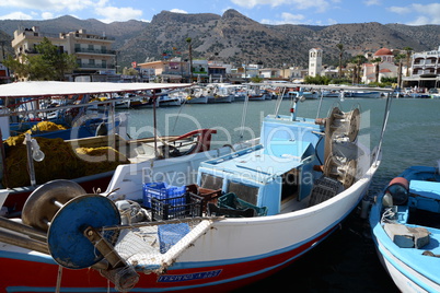 Fischerhafen von Elounda, Kreta