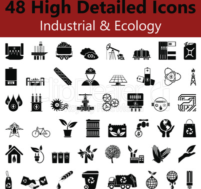 Industrial and Ecology Smooth Icons