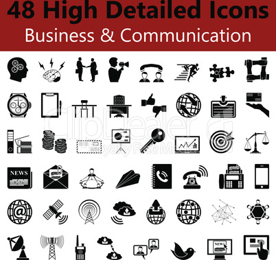 Business and Communication  Smooth Icons