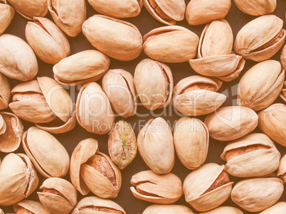 Retro looking Pistachios