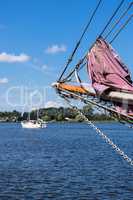 Segelschiff in Rostock